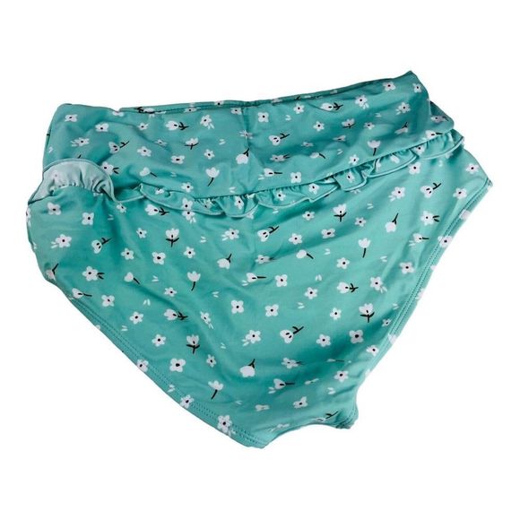 nwt Women's Floral Spaghetti Strap Bikini Bathing Suit 2 Piece Swimsuits Med - Picture 5 of 6